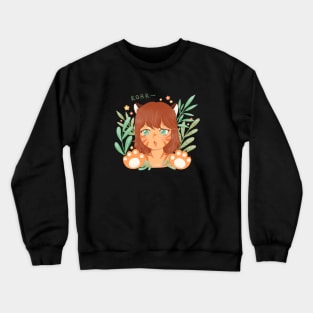 Tiger Girl Crewneck Sweatshirt